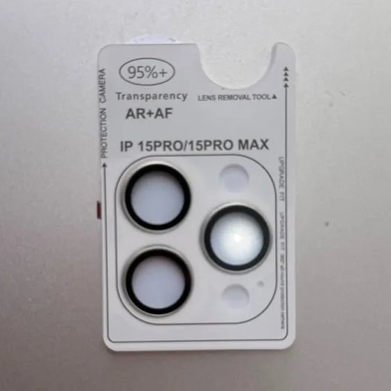 Camera lens protector for iPhone 15 Pro Max