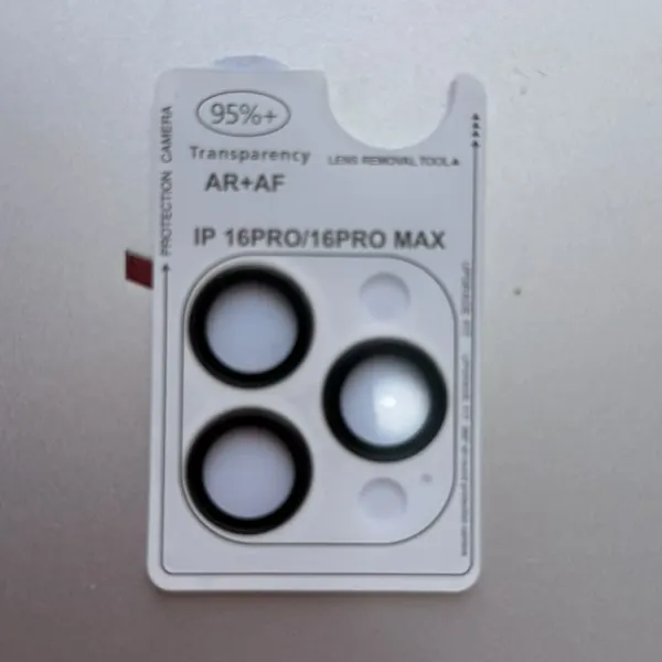 Camera lens protector for iPhone 16 Pro