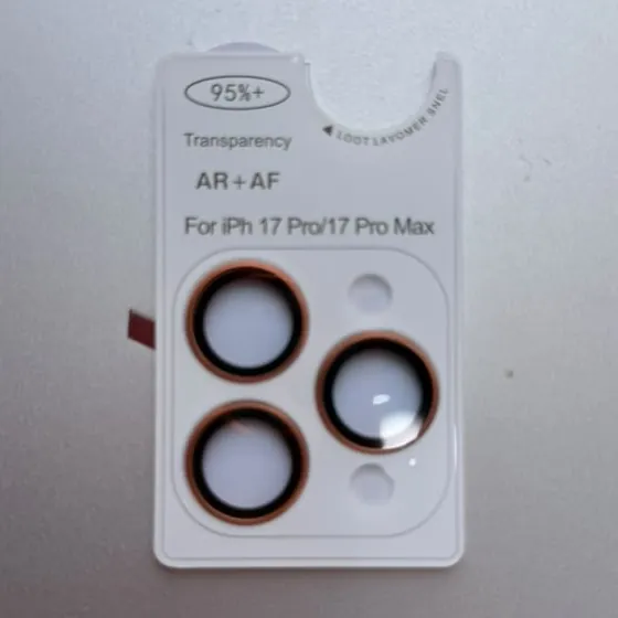 Camera lens protector for iPhone 17 Pro Max