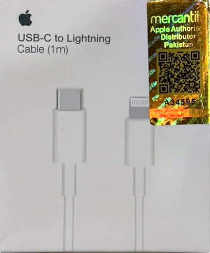Apple USB-C to Lightning Cable, charging cable