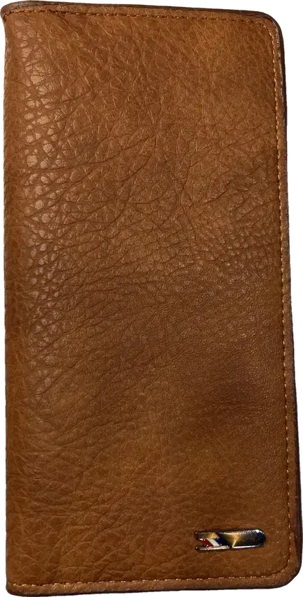Executive Long Wallet: front