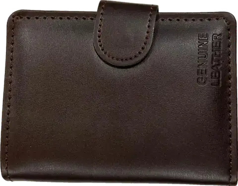 Carve Snap-Tab Leather Wallet, card wallet