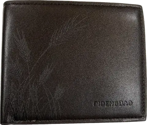 Wheat Leaf Bifold Wallet, bifold wallet